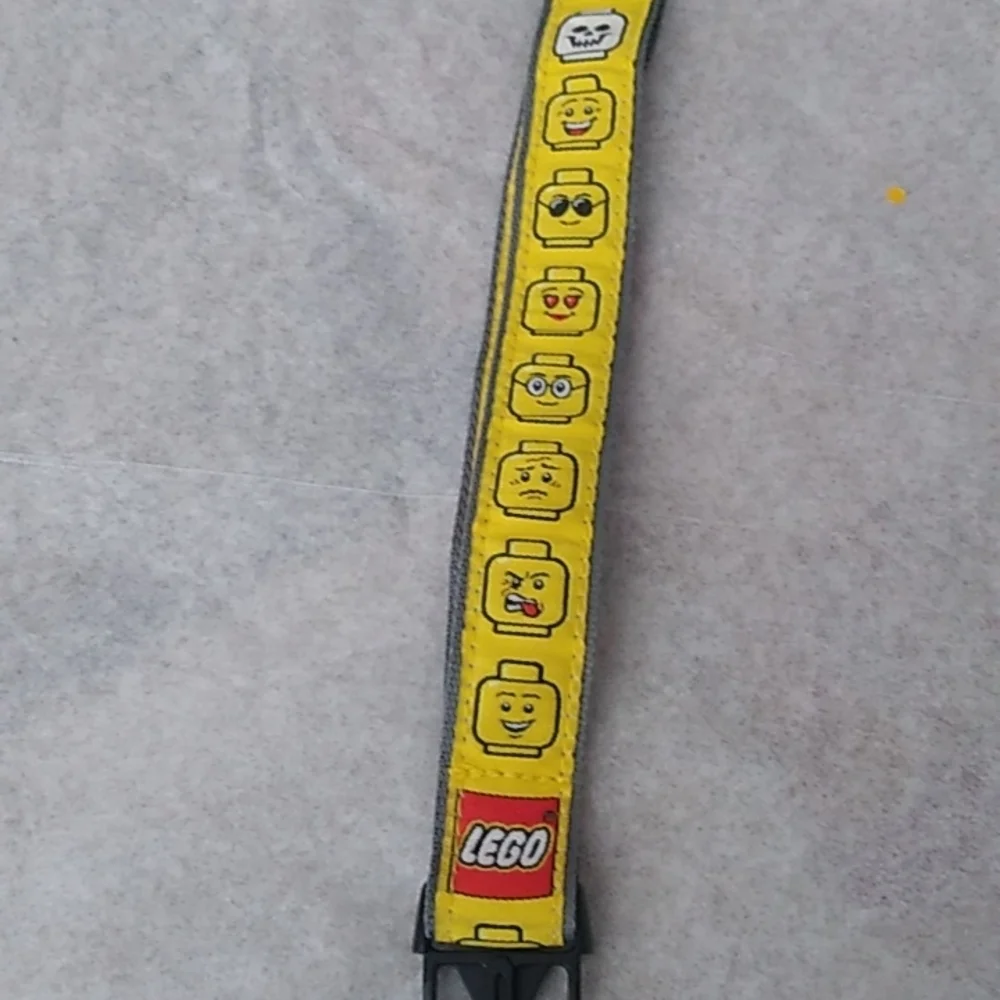 LEGO Quick Detach Lanyard Keychain, Minifigure Heads